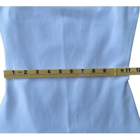 Elizabeth and James Capri Cutout Stretch Bodycon Dress in White - Size XS - Picture 10 of 13